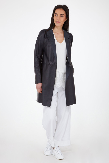 Manteau cuir, 3/4 et peau lainée Germans PD19024