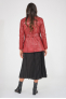 VALENTINE CLASSIC TRENCH COAT Rouge