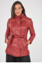 VALENTINE CLASSIC TRENCH COAT Rouge