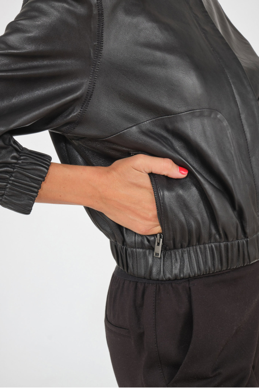Blouson En Cuir Vintage Oklahoma - Style Années 90 - Taille 3XL