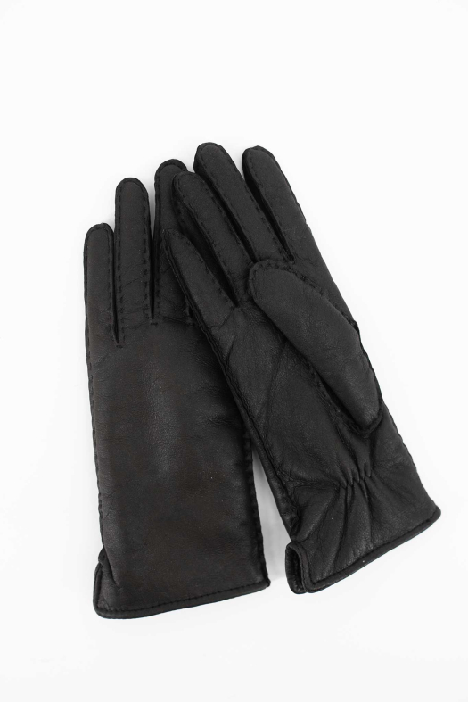 Gants Ouverts Boss En Cuir D'agneau - Taille 7.5, Couleur Marron - Pour Conduite, Style Casual