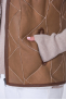LUCHON camel / ecru