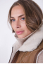 LUCHON camel / ecru
