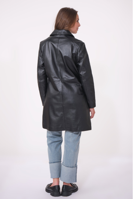 LEONIE BASIC COAT noir