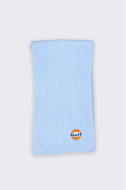 ECHARPE LOGO bleu ciel