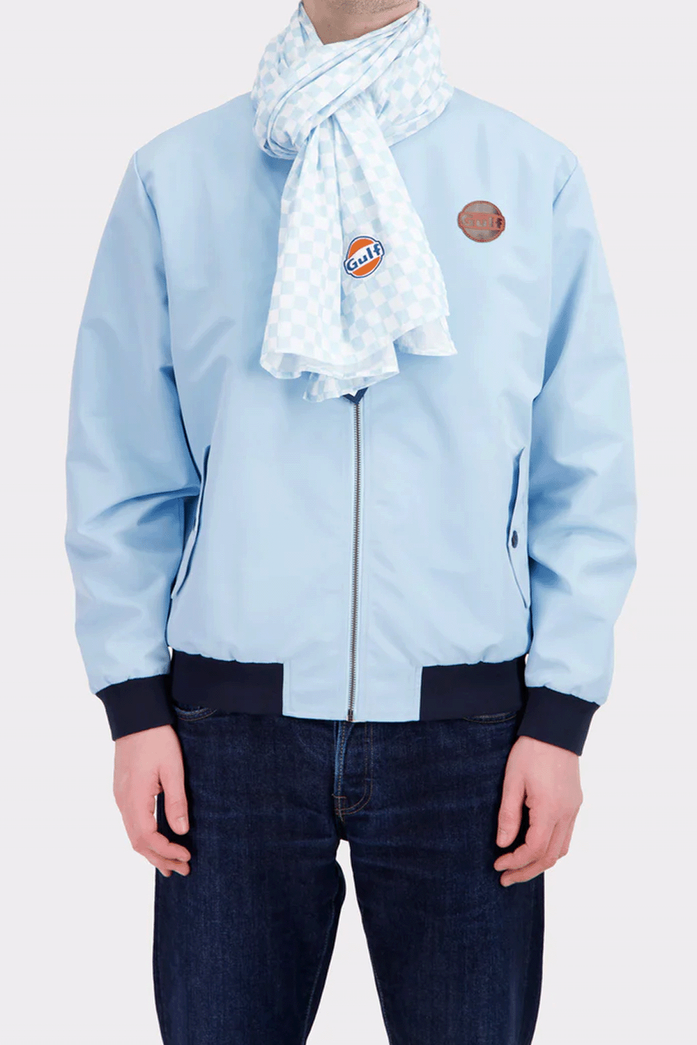 CHECHE CHECKER bleu ciel