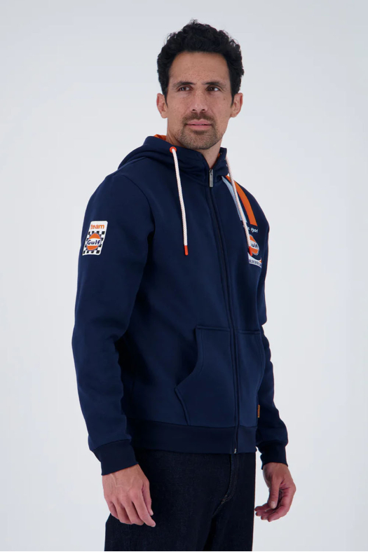 HOODIE ZIP LEGEND marine