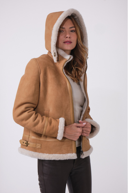 ADINE cognac SUEDE