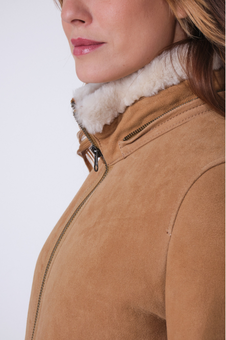 ADINE cognac SUEDE