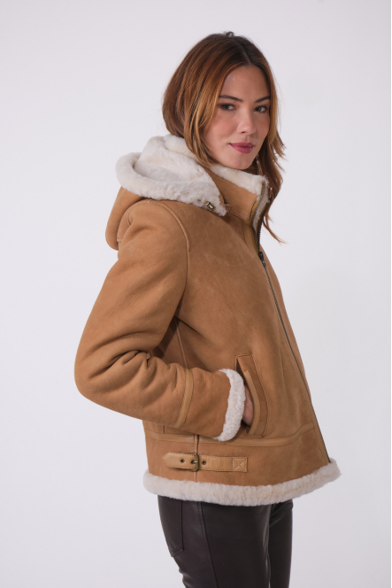ADINE cognac SUEDE