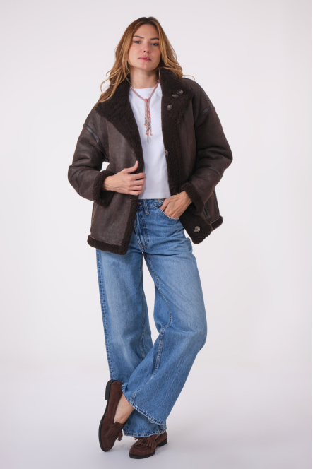 KIRSTEN REVERSIBLE marron