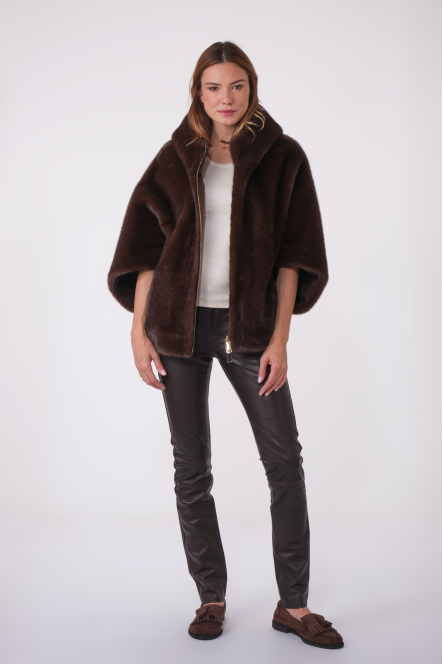 LEAPOP brown / ecru
