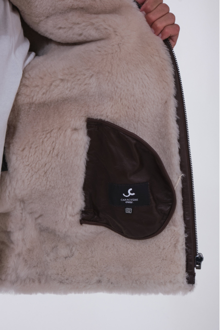 AUGUSTE ICON BOMBARDIER Marron