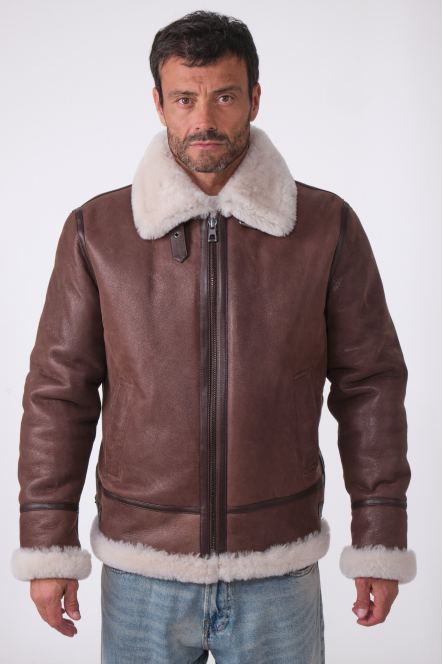 AUGUSTE ICON BOMBARDIER Marron