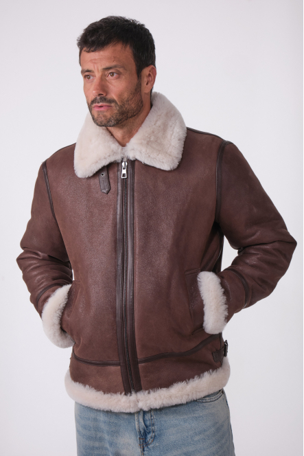 AUGUSTE ICON BOMBARDIER Marron